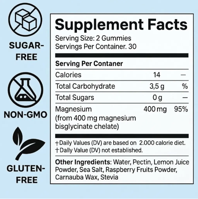 Nootrum Magnesium Bisglycinate Gummies